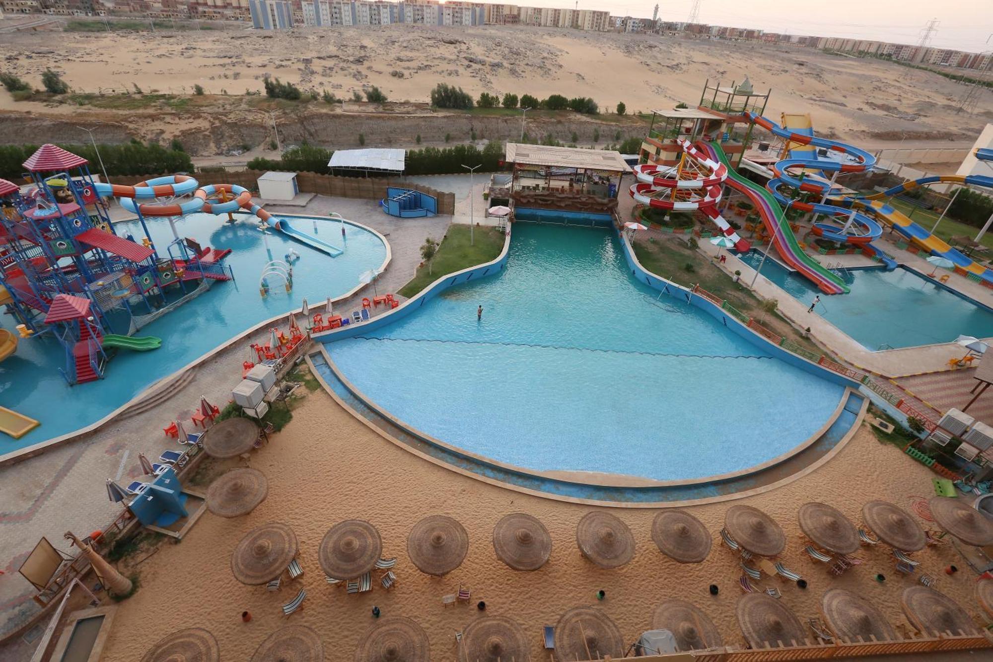 Marina Aqua Park Hotel Асуан Экстерьер фото