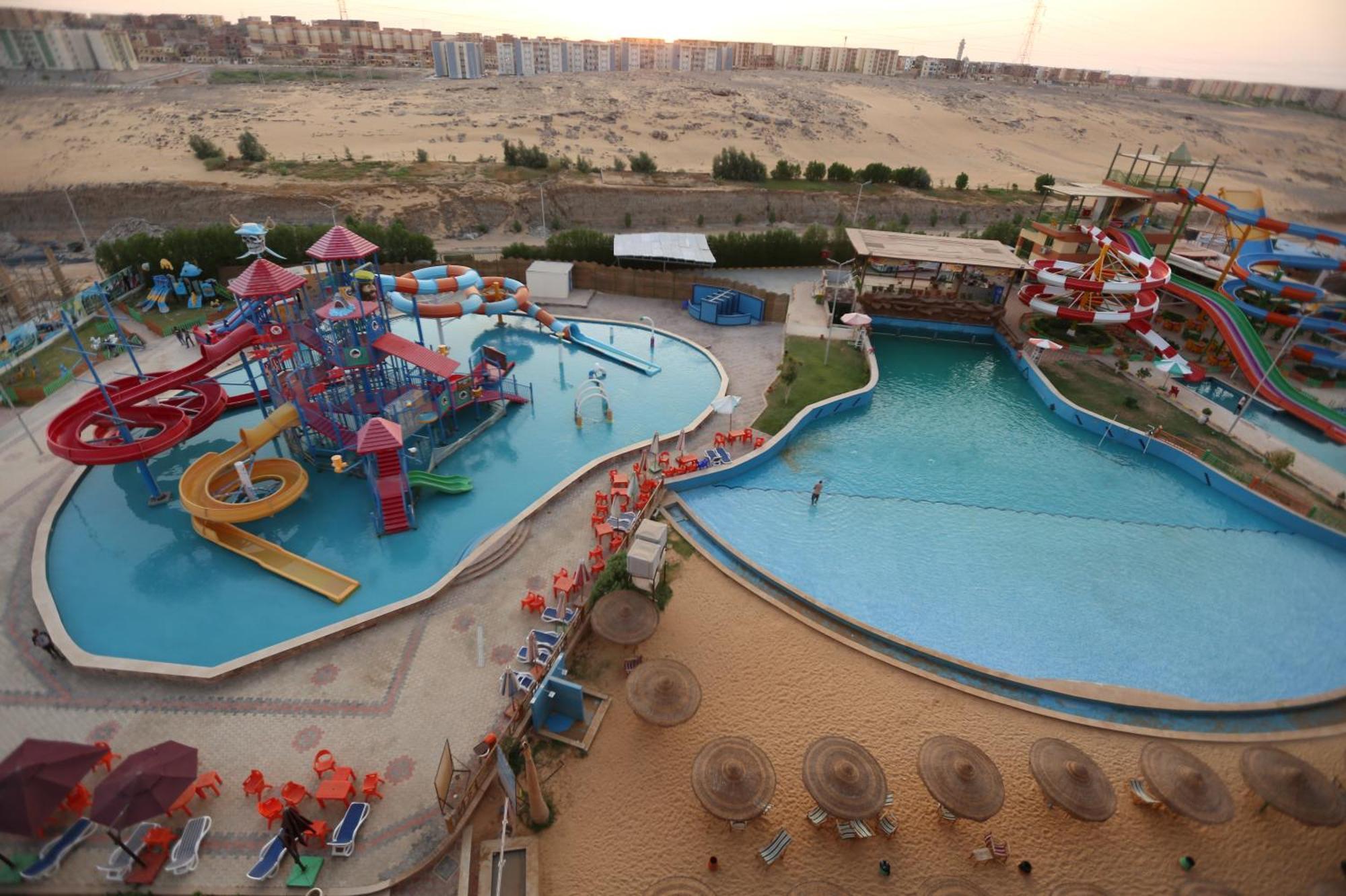 Marina Aqua Park Hotel Асуан Экстерьер фото